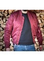 Alpha Industries bunda MA-1 VF 59 Burgundy M