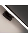 Černé kovové nástěnné světlo Kave Home Vissia 60 cm