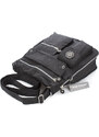 Bag Street Lehká volnočasová kabelka přes rameno černá 2221