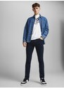 Tmavě modré slim fit džíny Jack & Jones Glenn - Pánské