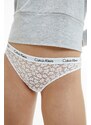 Bílé dámské vzorované kalhotky Calvin Klein Underwear - Dámské