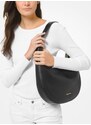 Michael Kors Lydia Large Pebbled Leather Shoulder Bag Black