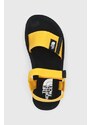 Sandály The North Face pánské, žlutá barva, NF0A46BGZU31
