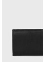 Kožená peněženka Tommy Hilfiger pánská, černá barva