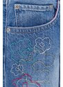 Kraťasy Pepe Jeans dámské, s aplikací, medium waist