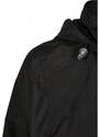 URBAN CLASSICS Ladies Oversized Shiny Crinkle Nylon Jacket - black