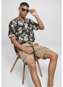 URBAN CLASSICS Drawstring Cargo Shorts - darksand