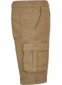 URBAN CLASSICS Drawstring Cargo Shorts - darksand