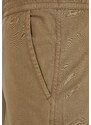 URBAN CLASSICS Drawstring Cargo Shorts - darksand