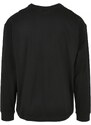 URBAN CLASSICS Organic Cotton Short Curved Oversized LS - black