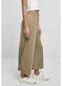 Kalhoty Urban Classics Ladies Modal Culotte - khaki