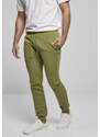 Pánské tepláky Urban Classics Organic Basic Sweatpants - zelené