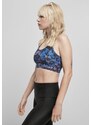 URBAN CLASSICS Ladies Tech Mesh Bra - digital duskviolet camo