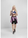 URBAN CLASSICS Ladies Tech Mesh Bra - digital duskviolet camo