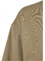 URBAN CLASSICS Ladies Oversized Terry Cardigan - khaki