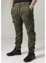 URBAN CLASSICS Camo Cargo Jogging Pants - olive camo