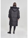 Dámský zimní kabát Urban Classics Ladies Oversize Faux Fur Puffer Coat - černý