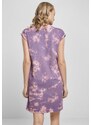 URBAN CLASSICS Ladies Bleached Dress - duskviolet
