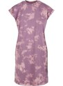 URBAN CLASSICS Ladies Bleached Dress - duskviolet