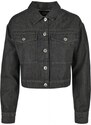 URBAN CLASSICS Ladies Short Oversized Denim Jacket