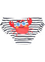 Boboli Dívčí plavky kalhotky Veselý Krab s taštičkou