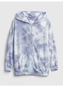 GAP Dětská mikina oversized tunic hoodie - Holky