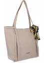 Dámská kabelka shopper bag David Jones šedá CM6101