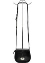 Dámská kožená crossbody kabelka Gregorio 117 černá