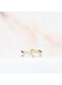Lillian Vassago Zlatý prsten se zirkony LLV75-GR006