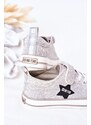 BIG STAR SHOES Children's Sneakers With Velcro BIG STAR HH374025 Silver