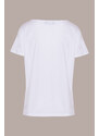 Dámské bílé tričko Sandro Ferrone
