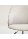 Béžová látková konferenční židle Kave Home Einara