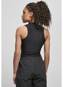 URBAN CLASSICS Ladies Sleeveless Rib Turtleneck Body