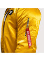 Pánská přechodná bunda s kožešinou Iron Aesthetics, žlutá