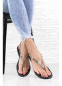 Desun Květované sandály GS1028B