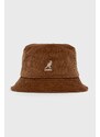 Klobouk Kangol hnědá barva, K4228HT.WD207-WD207