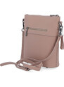 Kožená kabelka crossbody Noelia Bolger tělová NB 0041 N