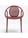 Pedrali Červená plastová jídelní židle Remind 3735