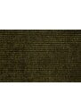 Hoorns Tmavě zelená manšestrová rohová pohovka Twilight 274 cm, pravá