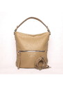 Hnědozelená (khaki) kabelka na rameno i crossbody David Jones 6518-1