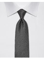 Luxusní kravata Vincenzo Boretti 22000 - černá, antracitová