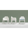 Pedrali Lahvově zelená plastová jídelní židle Plus 630