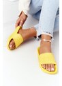 BIG STAR SHOES Women's Slippers Big Star HH274A040 Yellow