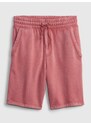 GAP Dětské kraťasy fleece pull-on shorts - Kluci