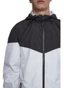 Urban Classics 2-Tone Tech Windrunner blk/wht