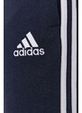 Kalhoty adidas GM1090 pánské, tmavomodrá barva, hladké