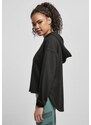 URBAN CLASSICS Ladies Oversized Shaped Modal Terry Hoody - black