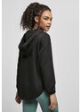 URBAN CLASSICS Ladies Oversized Shaped Modal Terry Hoody - black