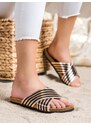 Shelvt BONA CASUAL STRIPED FLIP-FLOPS