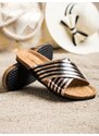 Shelvt BONA CASUAL STRIPED FLIP-FLOPS